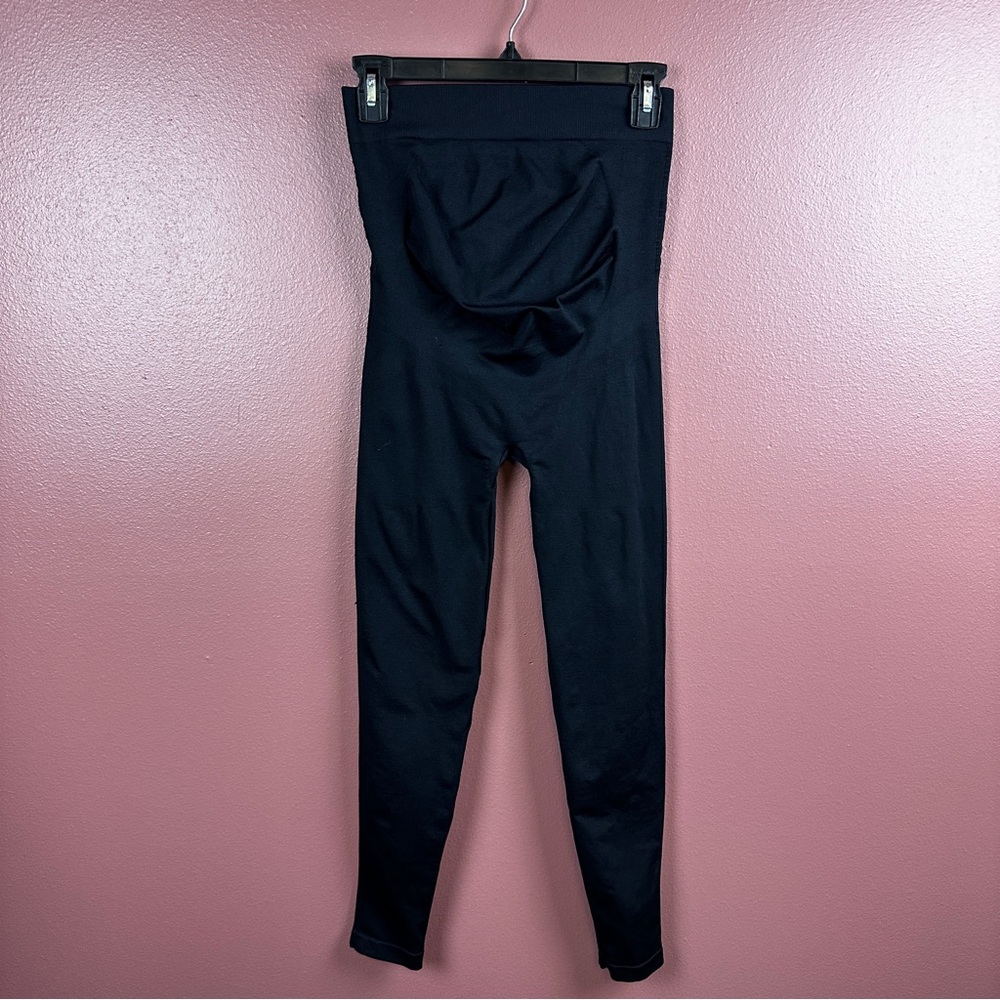 BLANQI Maternity Leggings Over The Belly Pregnancy Tights Moderate Support - Picture 3 of 7